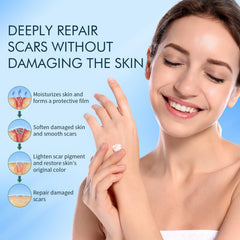 Rvlaim silicone scar gel on older scar scenarios suggesting long-term care.
