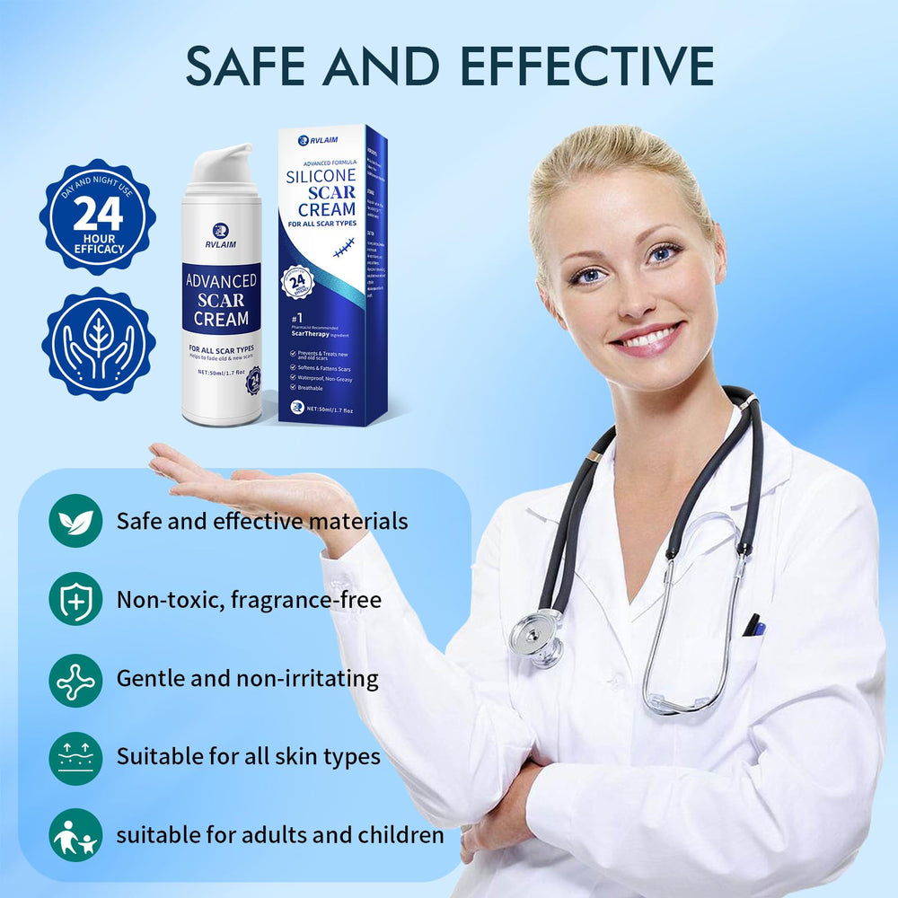 Rvlaim gel in use on skin, promoting smooth absorption.