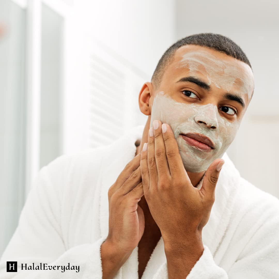 SAAQIN Bentonite clay high absorbency ideal for oil skin treatments.