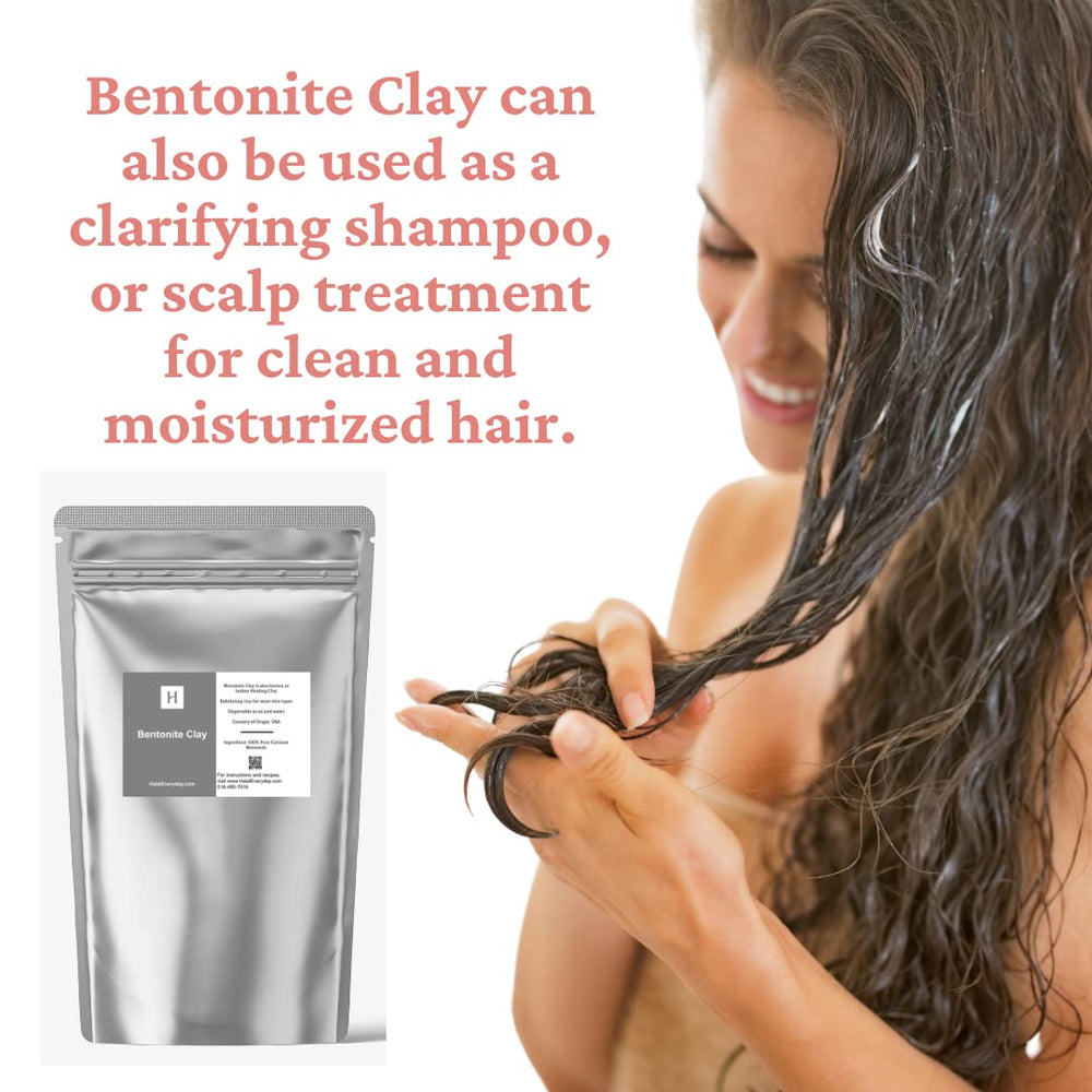 SAAQIN Bentonite clay body-treatment application for spa-like skincare routines.