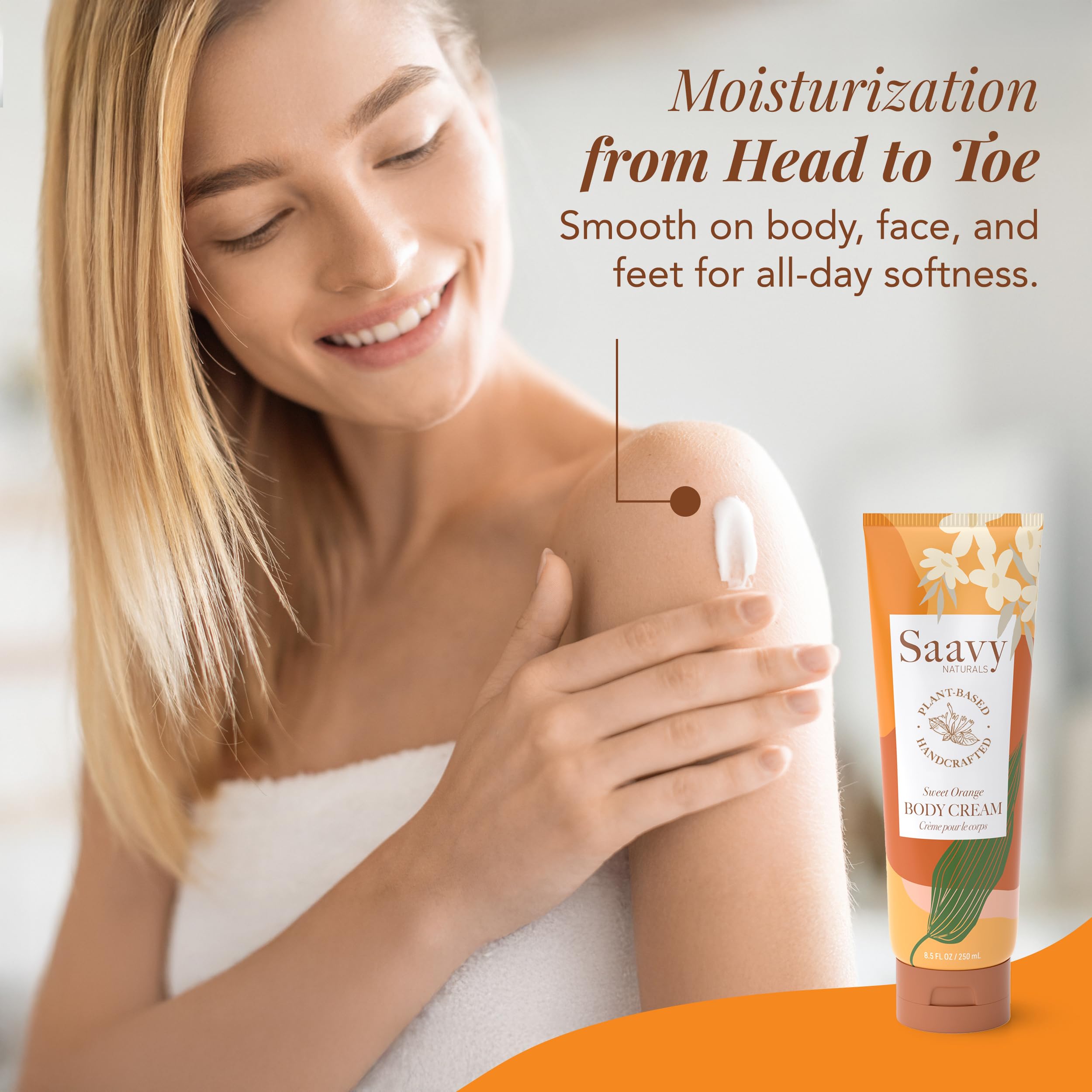 Saavy Naturals rich shea butter and jojoba oil close-up for deep skin hydration