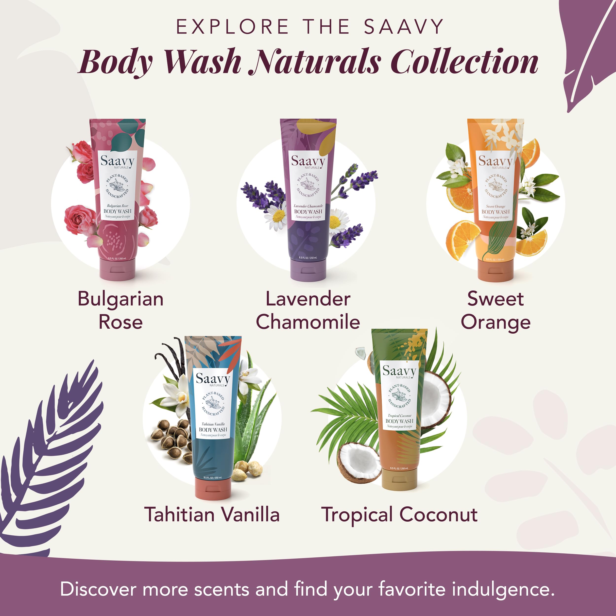 Saavy Naturals shea butter enriched lather visible in creamy foam