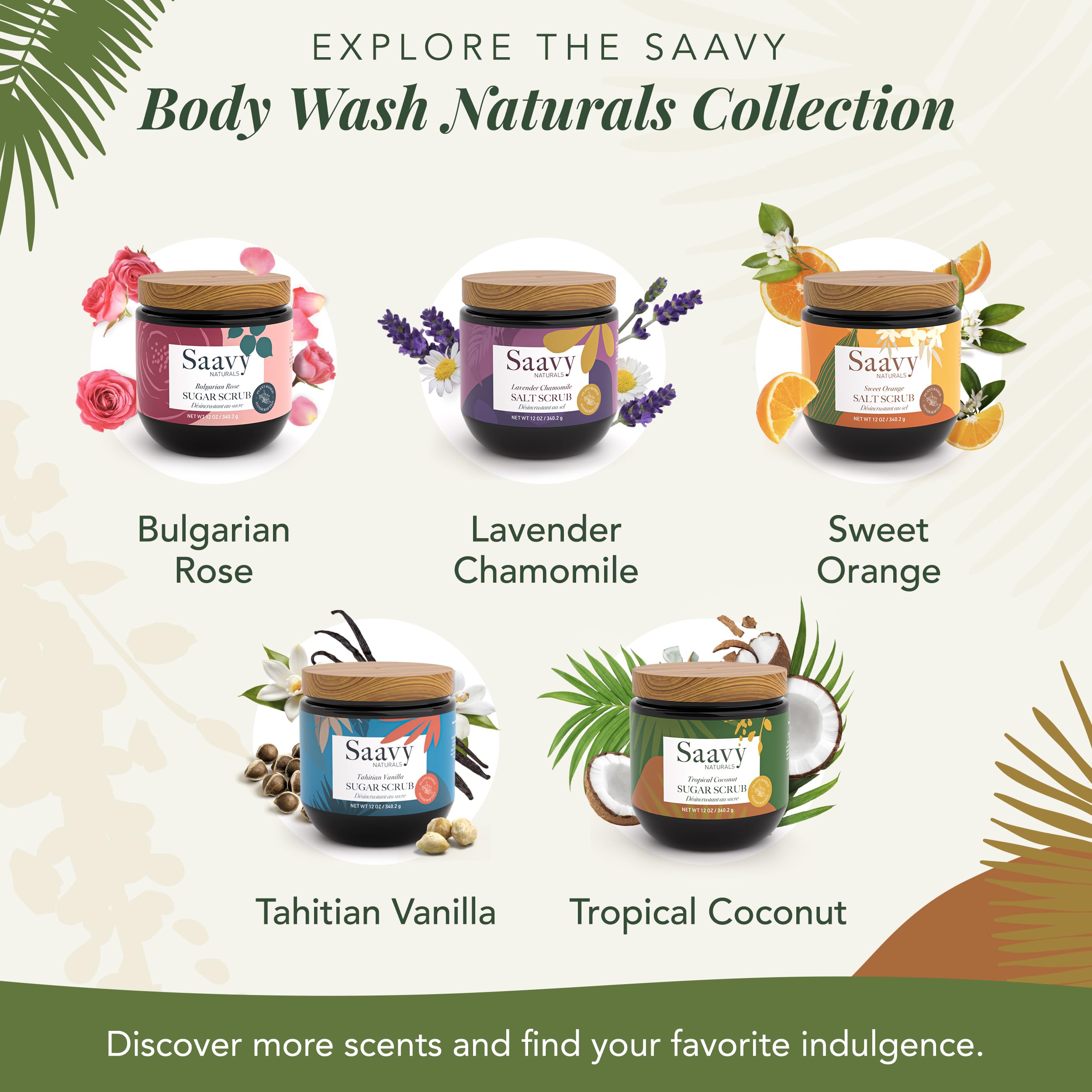 Saavy Naturals spa-like daily skincare ritual.