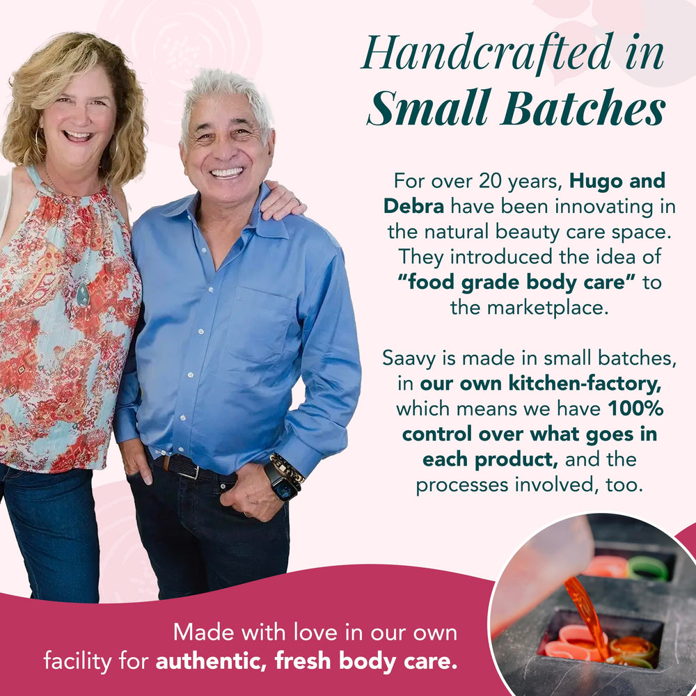 Two-pack Saavy Naturals gift box for self-care gifts
