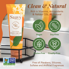 Saavy Naturals USA-made plant-based formulation on bottle
