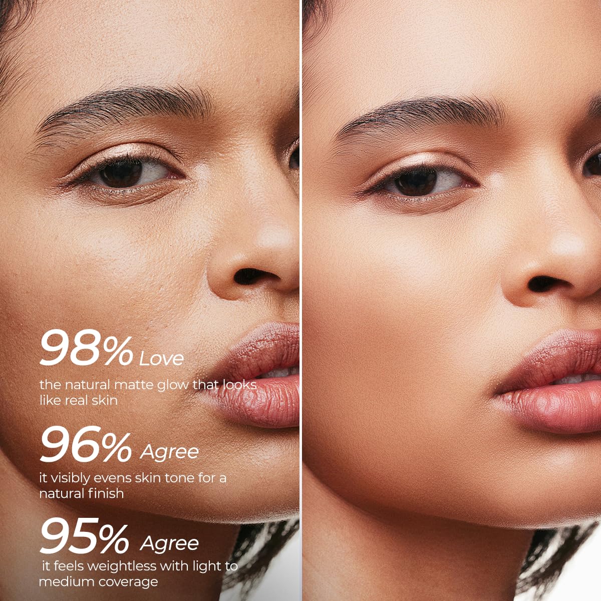 SACE LADY Bare Touch Skin Tint swatch on arm demonstrates even tone.