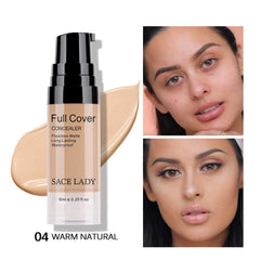 SACE LADY concealer for spot concealment bottle ideal for acne or blemish coverage.