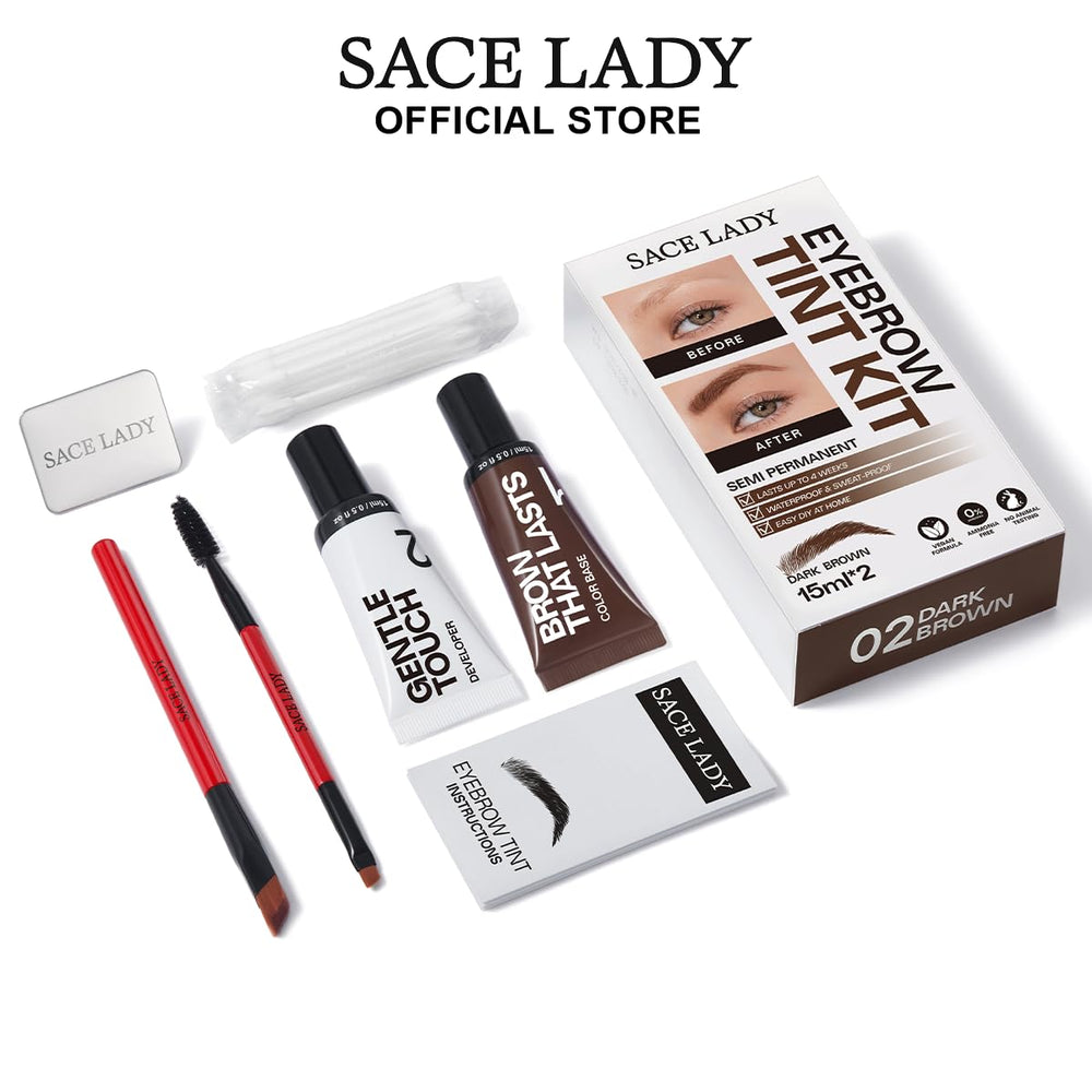 SACE LADY instruction manual guides easy DIY brow results