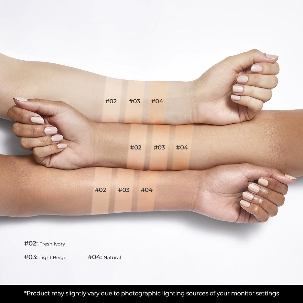 SACE LADY M-shaped brush head ensures precise blending