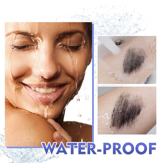 SACE LADY mascara brush applying evenly for natural length and separation.