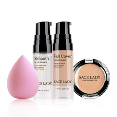SACE LADY waterproof full-coverage concealer set for lasting camouflage
