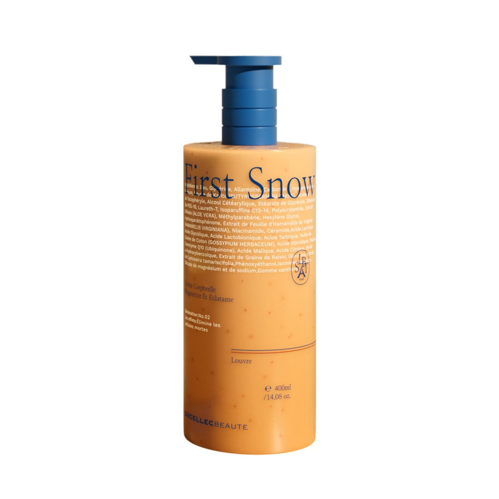 SACELLEC BEAUTE Advanced AHA back acne bottle shows light, fast-absorbing hydration