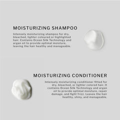 SACHAJUAN moisturizing conditioner bottle helps detangle and seal moisture for sleek styling.