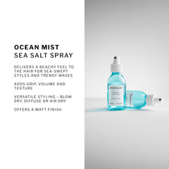 SACHAJUAN Ocean Mist application spray on hair.