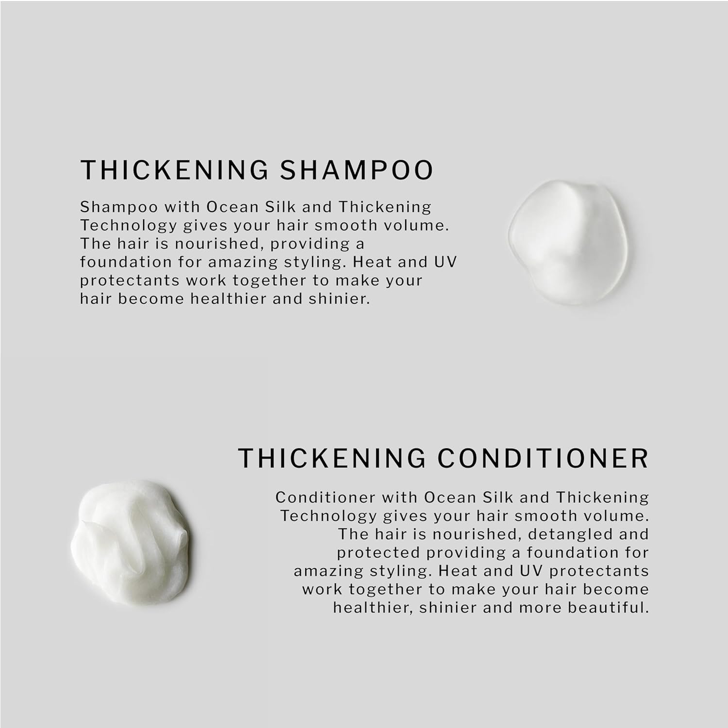 SACHAJUAN Thickening Conditioner applying to hair for smooth, resilient strands