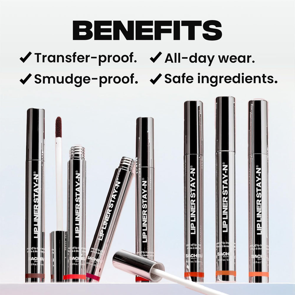 Sacheu Stay-N fragrance-free lip liner is gentle on sensitive lips.