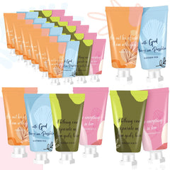 Sacubee Christian hand cream 24-pcs set, colorful packaging, ideal for gifting
