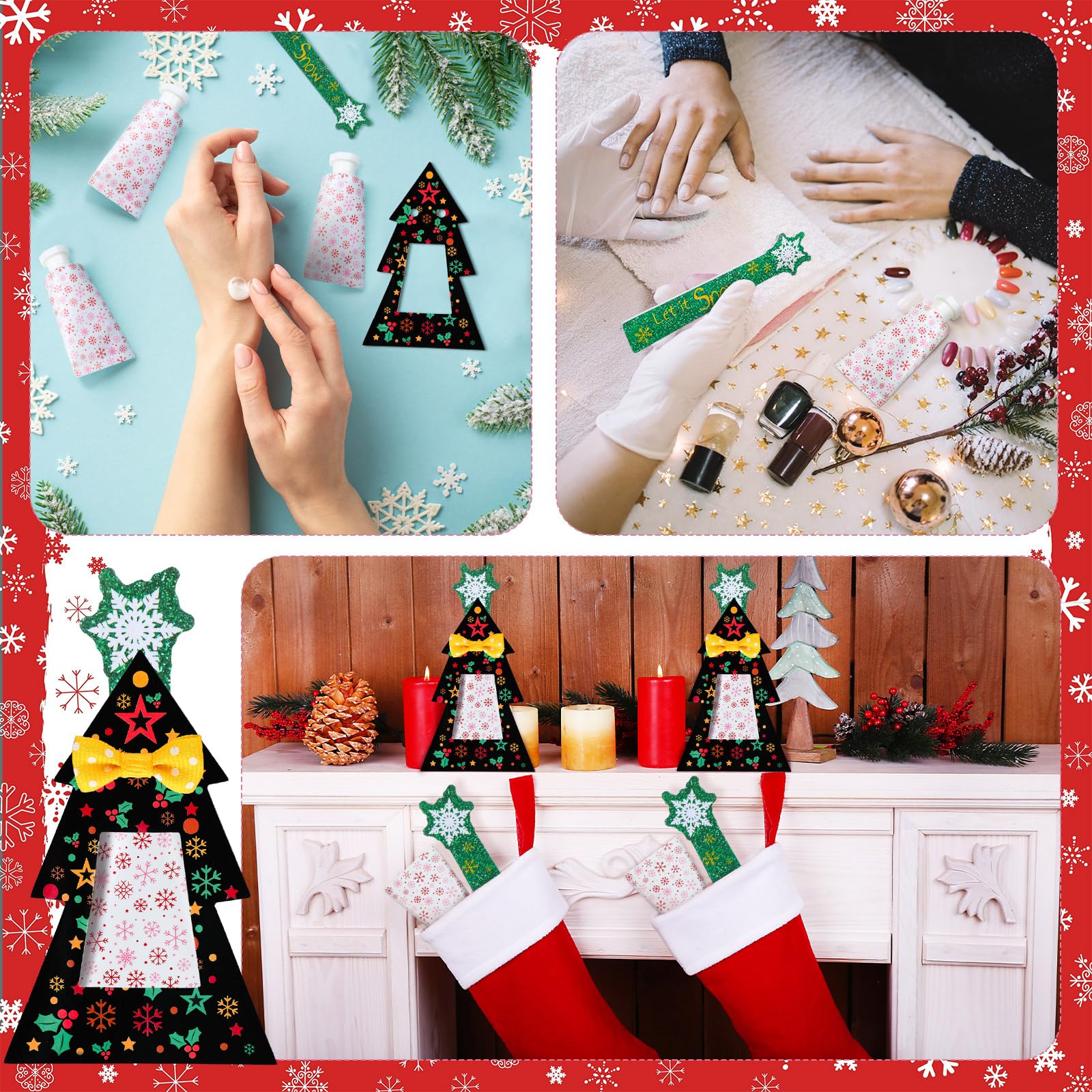 Sacubee Christmas tree card 3x4.7in adds festive note to gifts.