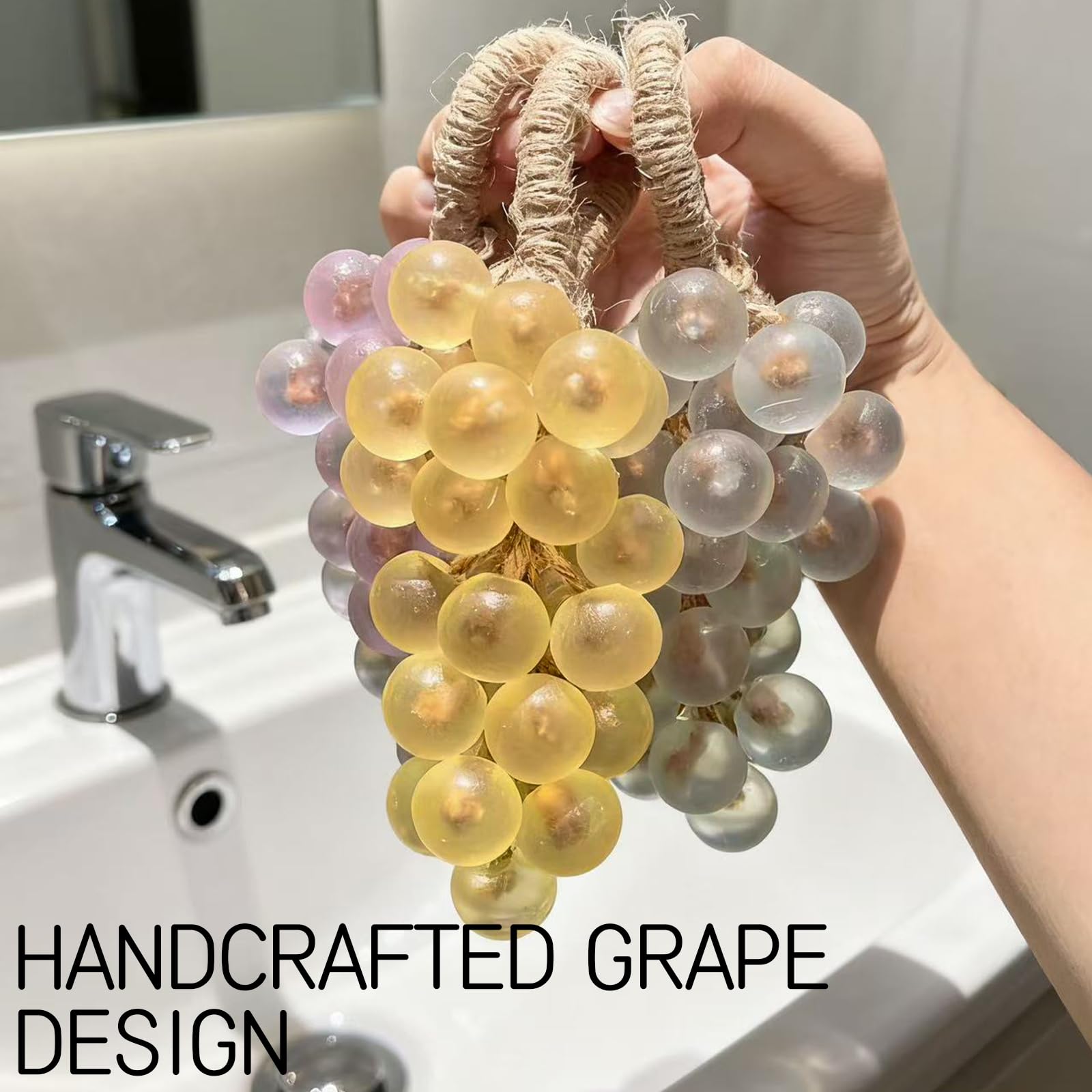 sacxi hand washing use scenario showing versatile bathroom soap