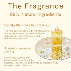 Close-up of vanilla extract in SAFA Vanillé Oil for skincare