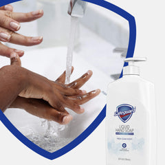 Close-up of bubbles from Safeguard soap indicating foamy cleansing action.