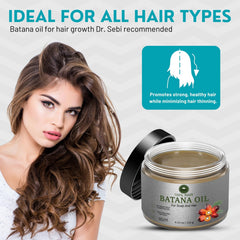 SAHAK Batana oil finishing shine on hair