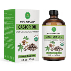 SAHAK castor oil for multi-use beauty routines including nails and cuticles.