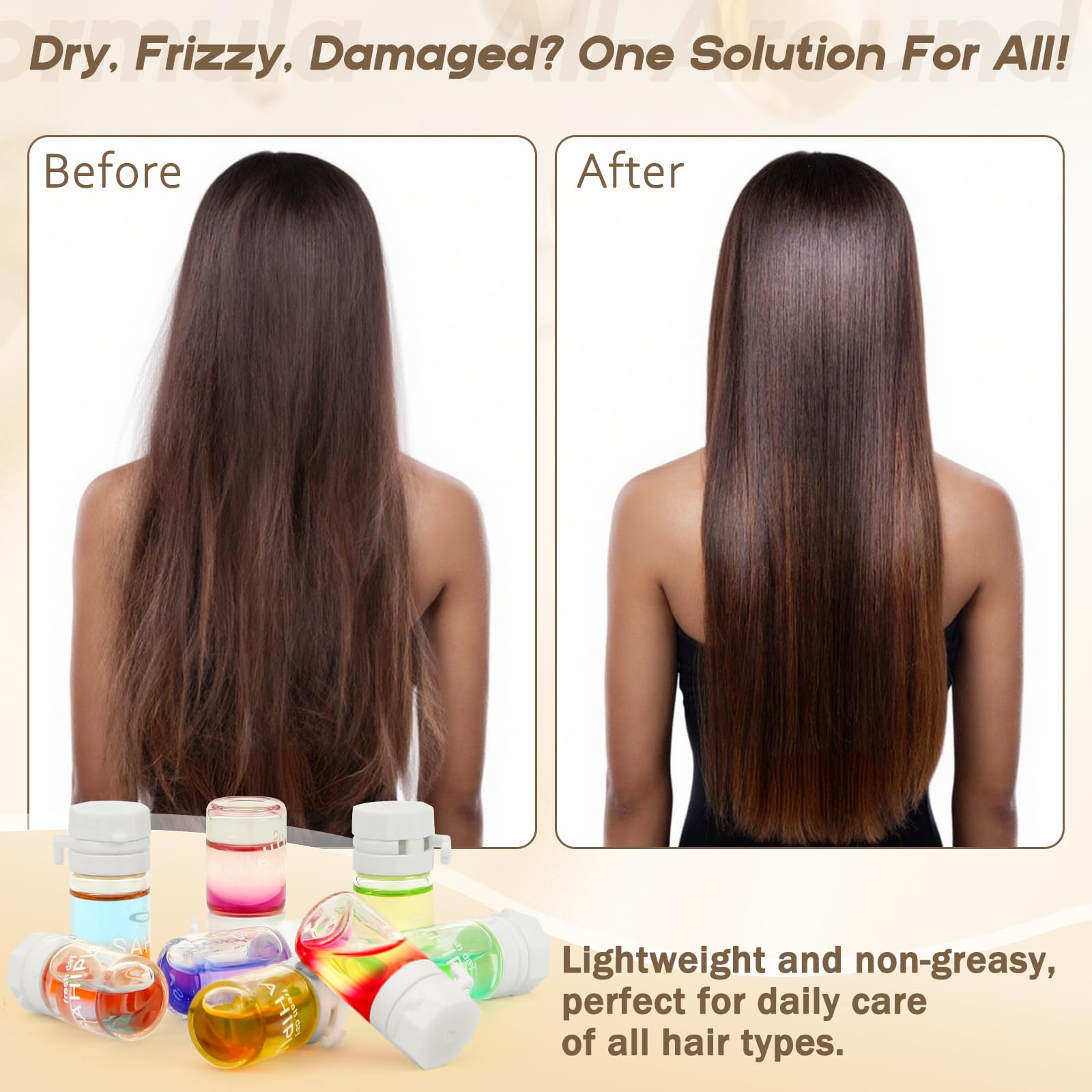 SAHIPUB Hair Perfume Oil lightweight formula demonstrates effortless daily use.