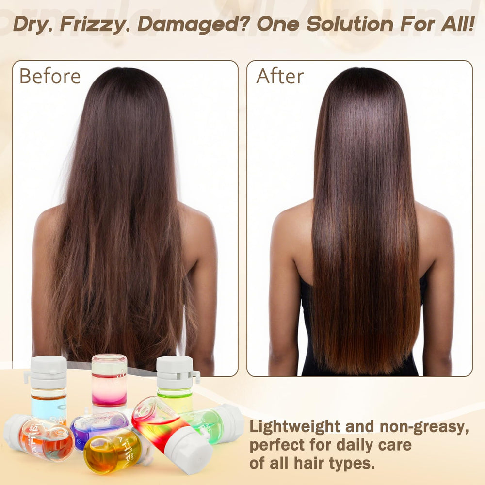 SAHIPUB Hair Perfume Oil lightweight formula demonstrates effortless daily use.
