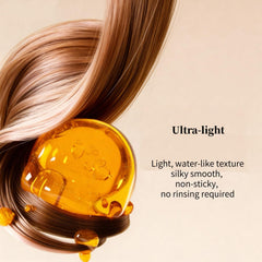 SAHIPUB Hair Perfume Oil no residue after lightweight application.