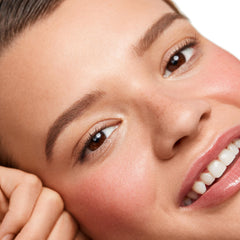 Packaging close-up highlighting vegan formula of Sweetie blush