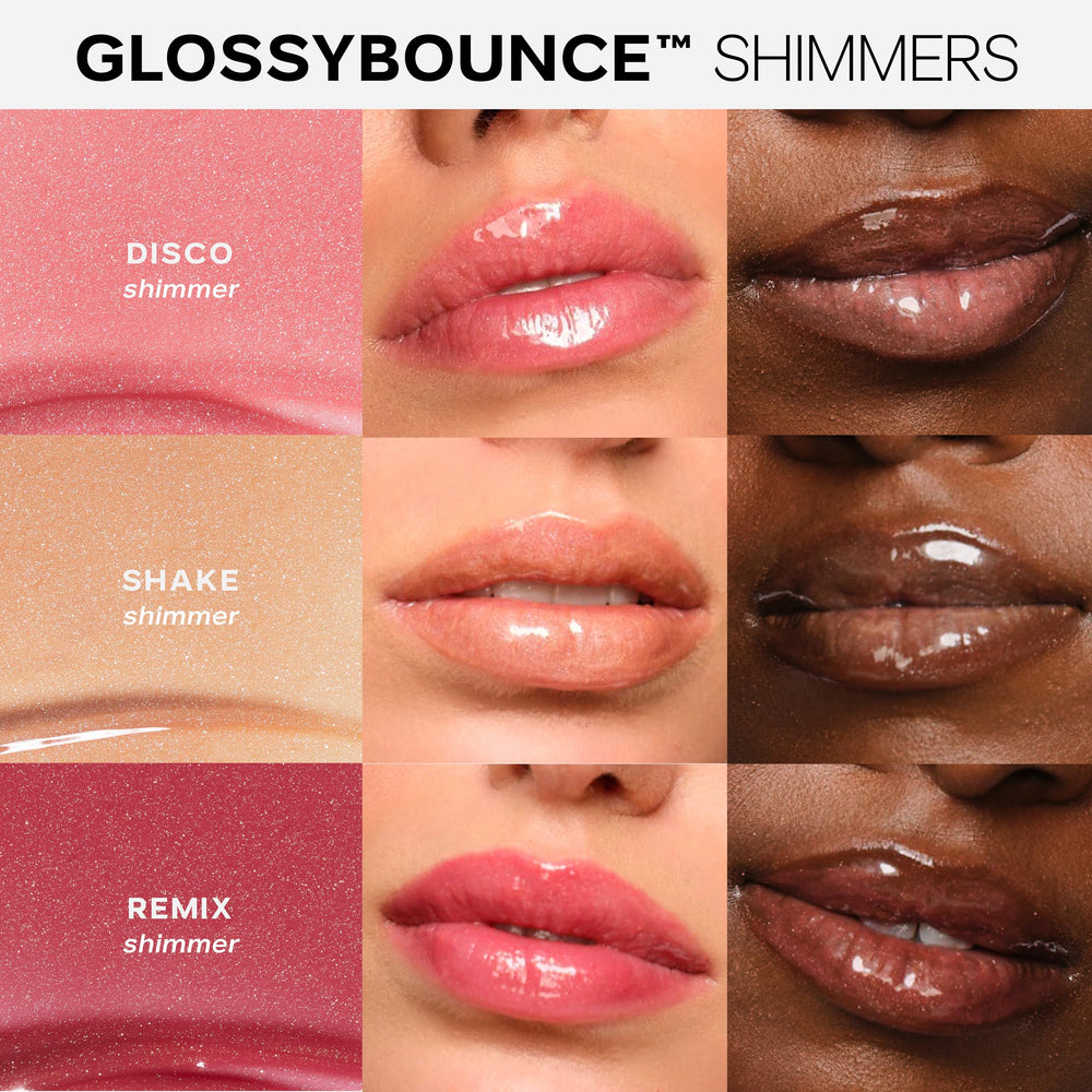 Saie GlossyBounce packaging displayed for easy everyday use.