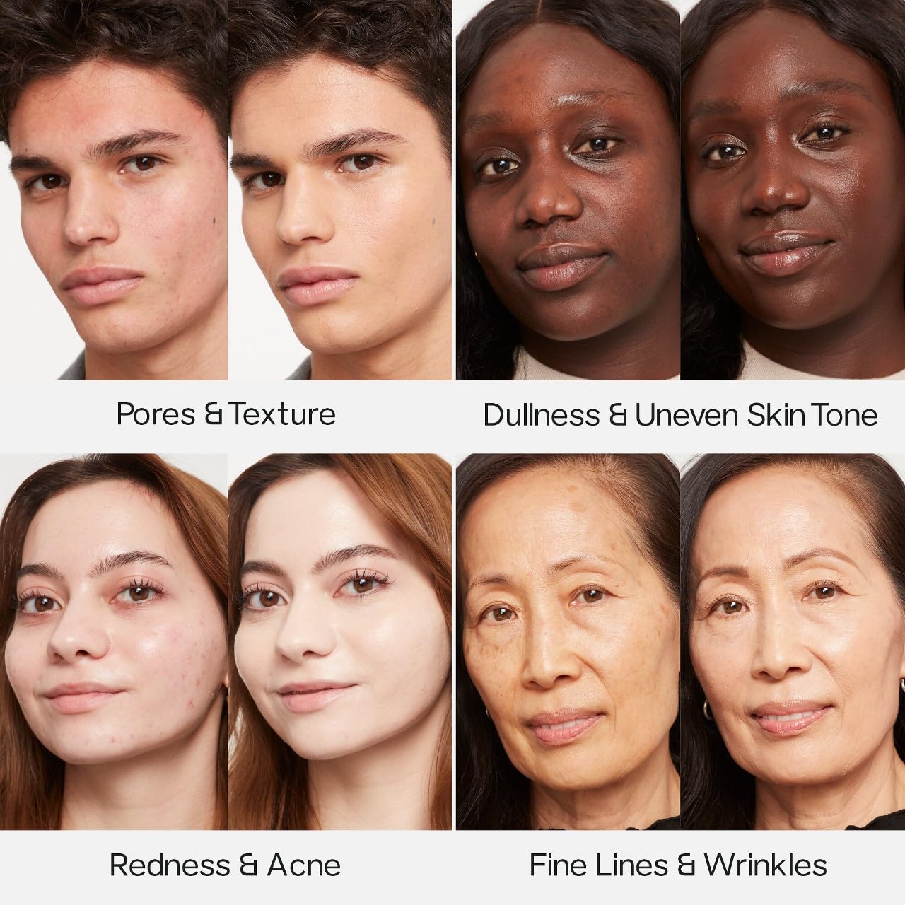 Saie Glowy Super Skin Tint serum-essence visuals highlight hydration.