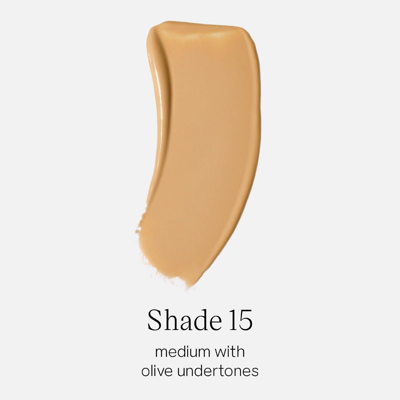Saie Glowy Super Skin Tint shake to activate the skincare serum blend