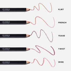 Saie Lip Liner 101 natural lip definition for a polished look.