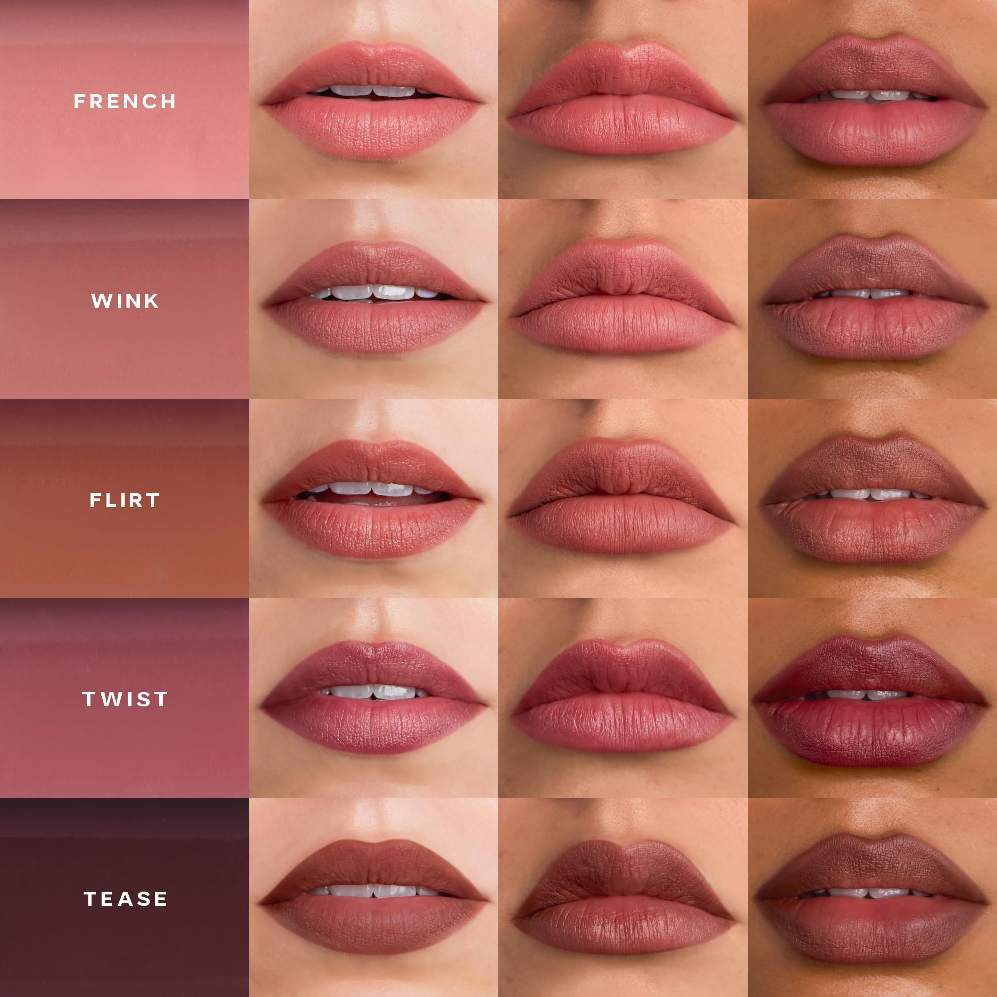 Saie Lip Liner 101 twist mechanism reveals easy sharpening.