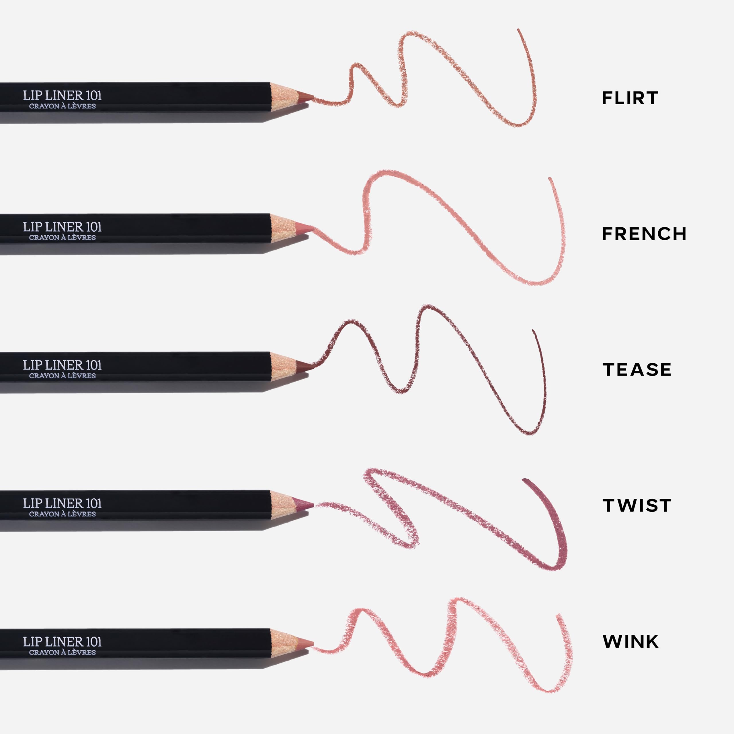 Saie Lip Liner 101 vegan cruelty-free formula fits sensitive skin.