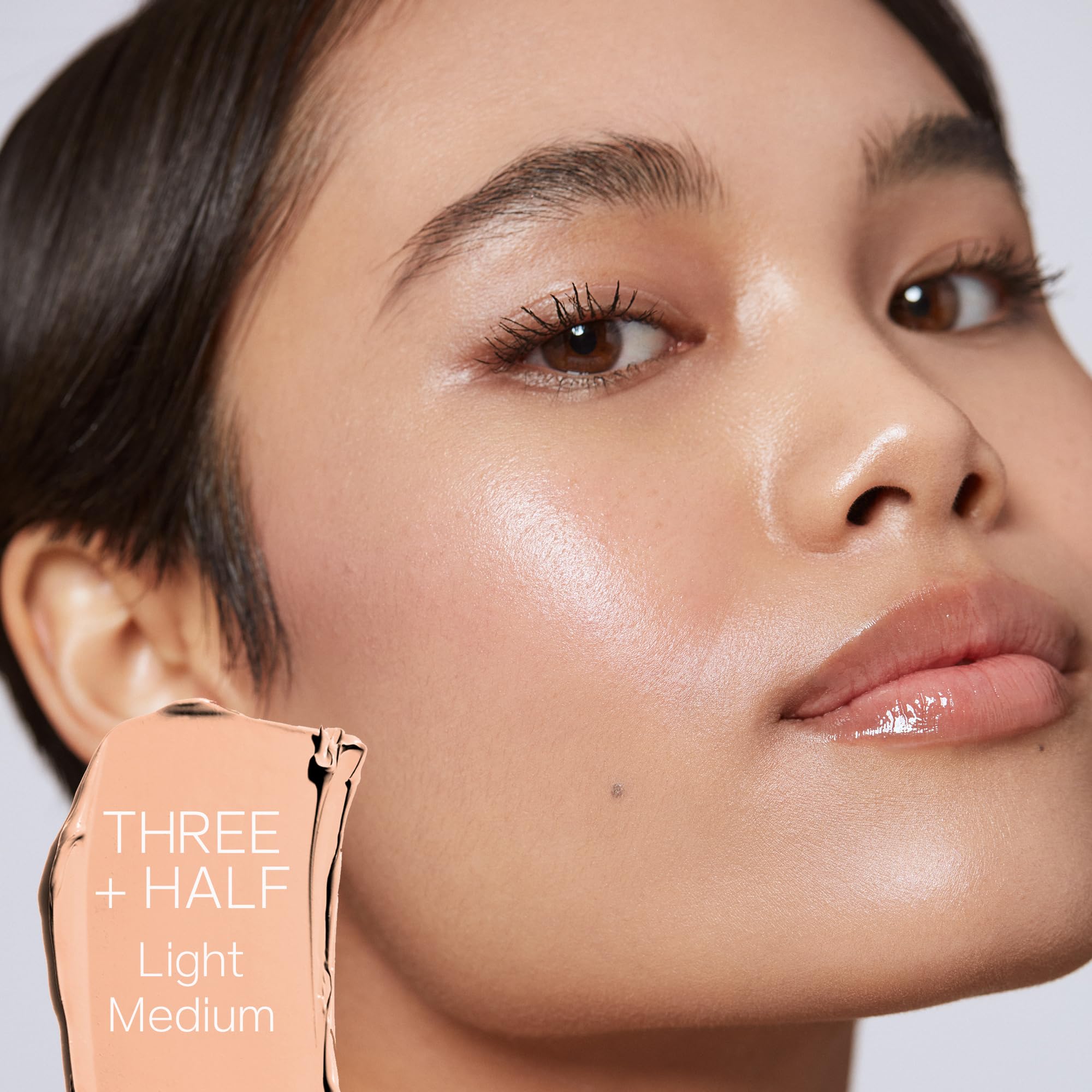 Saie Slip Tint SPF 35 label highlights mineral sunscreen protection