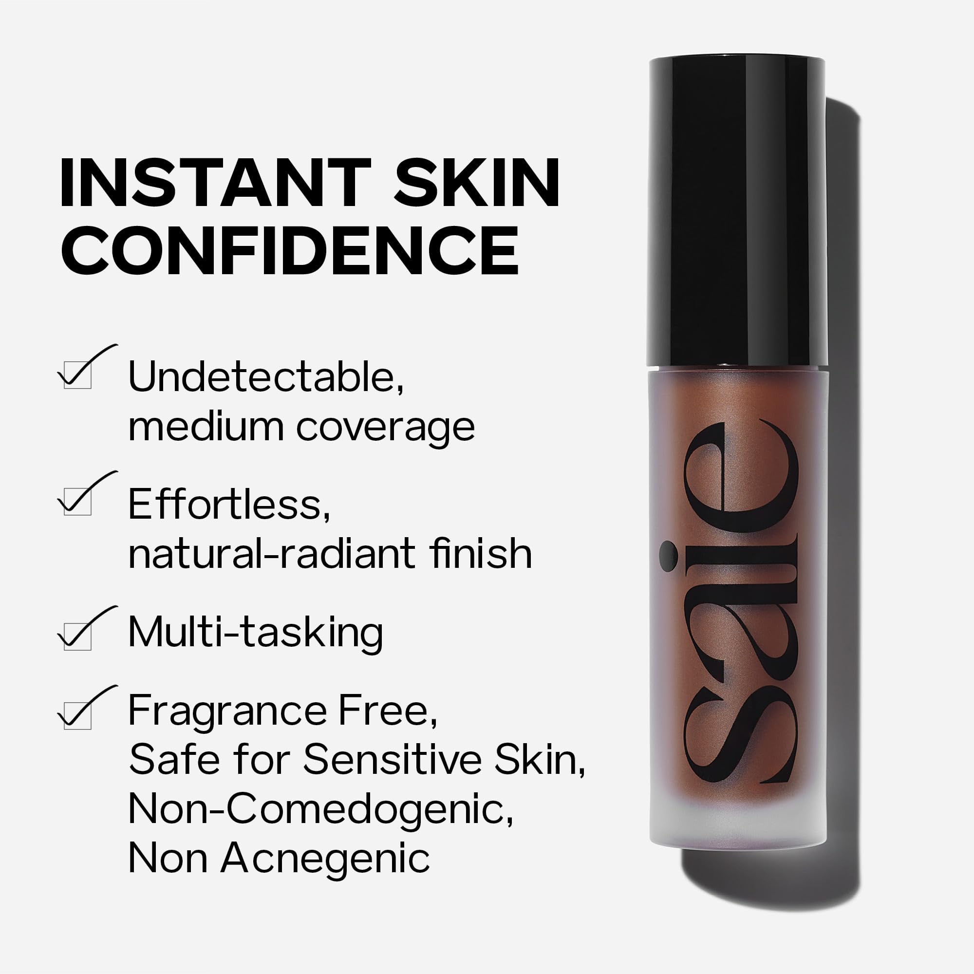 Saie Slip Tint tinted moisturizer pairing image suggests seamless layering for The SaieGlow.
