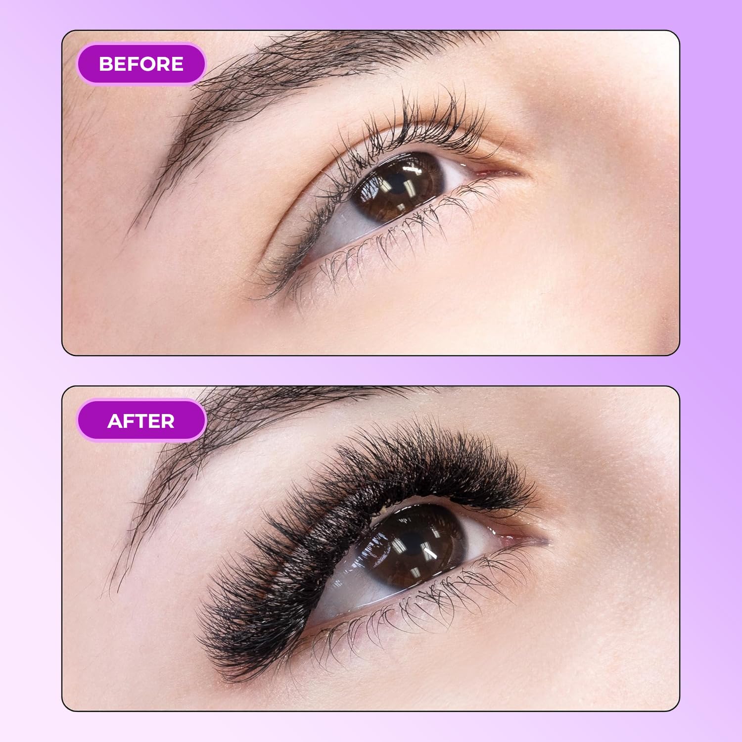 SAIGON LASH lightweight fans support fast pickup and placement