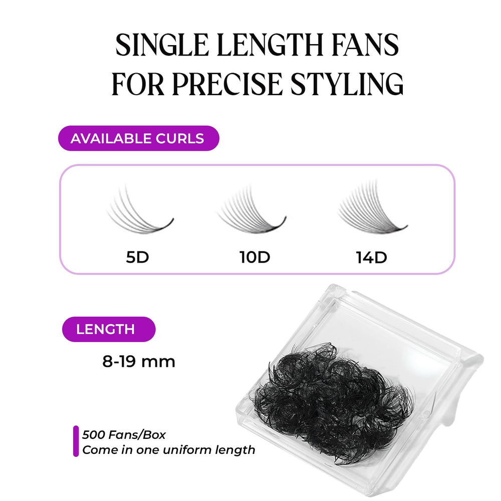 SAIGON LASH quality-control tray ensures durable, flawless lash sets