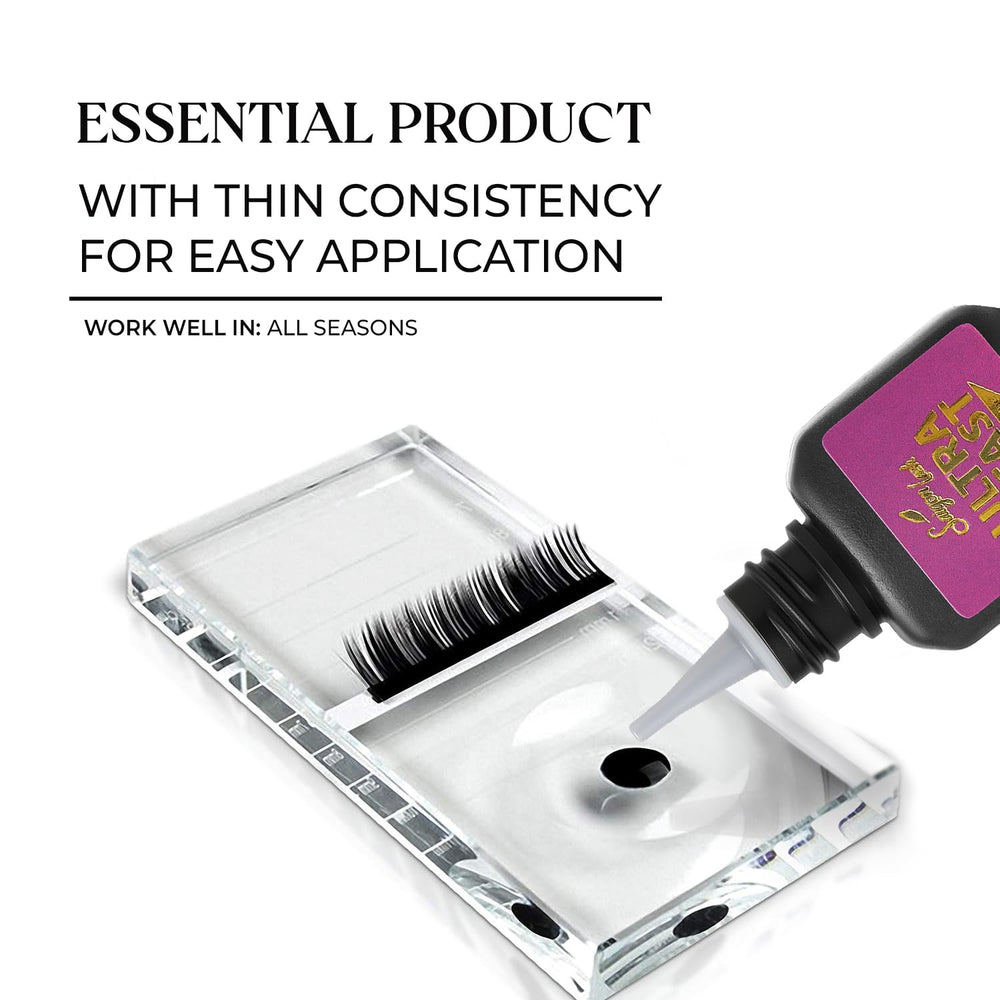 SAIGON LASH Salon-grade adhesive ideal for certified professionals seeking reliable results.