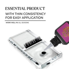 SAIGON LASH Salon-grade adhesive ideal for certified professionals seeking reliable results.
