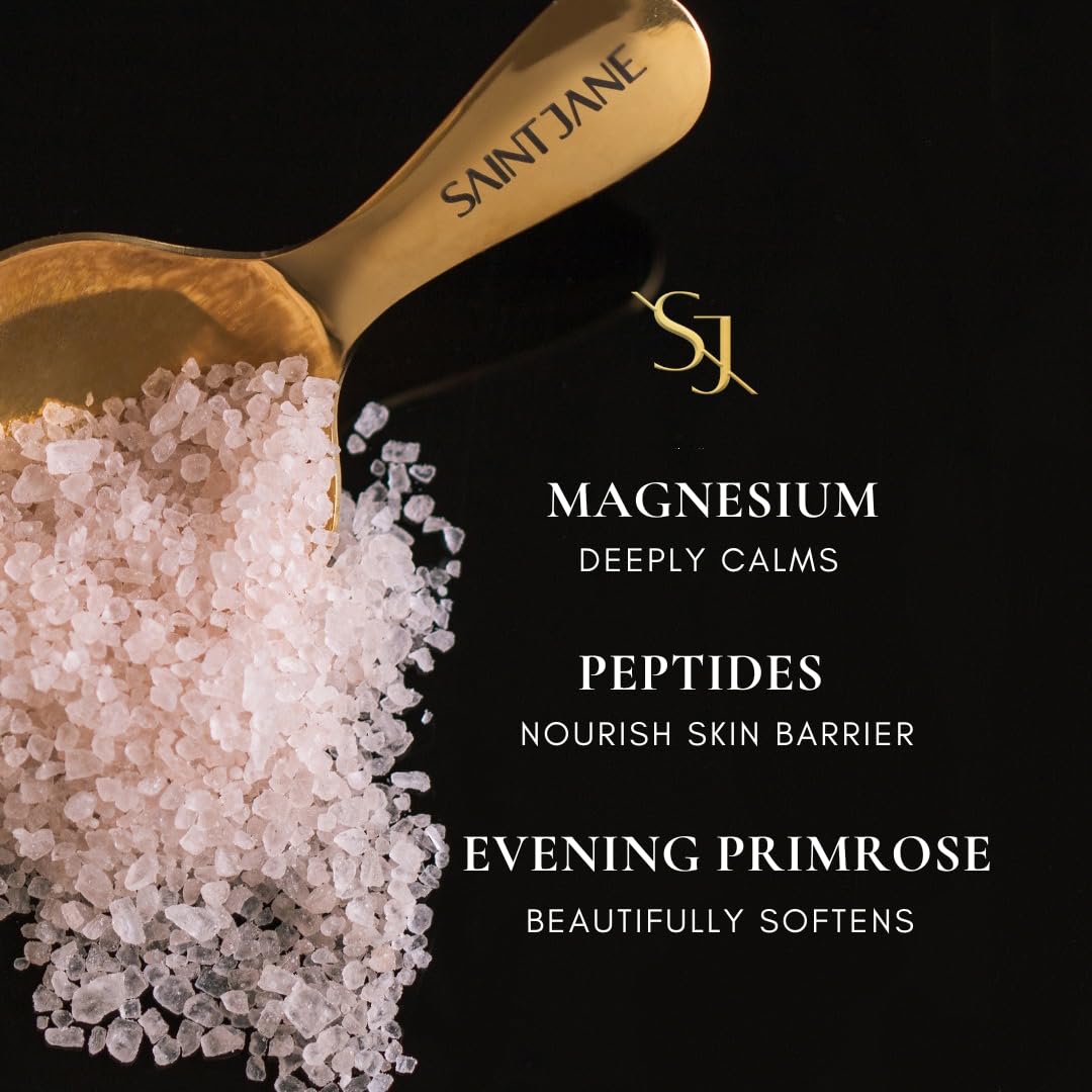 SAINT JANE evening-primrose-peptides close-up highlights nourishing skin barrier support