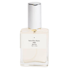 Saint Rita Parlor Rita's Parfum bottle close-up highlighting premium unisex fragrance.
