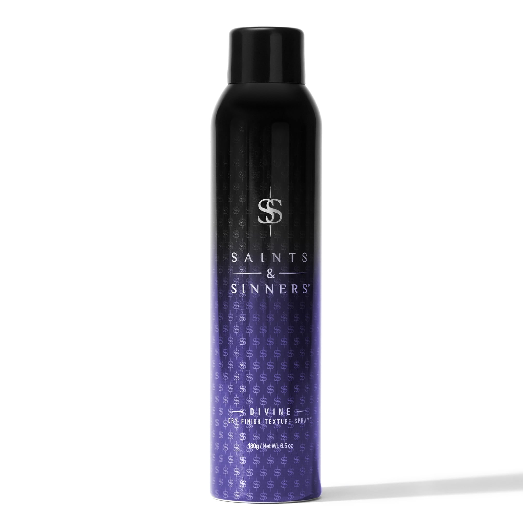 Saints & Sinners Divine Dry Finish Texture Spray bottle delivering instant lift and texture.