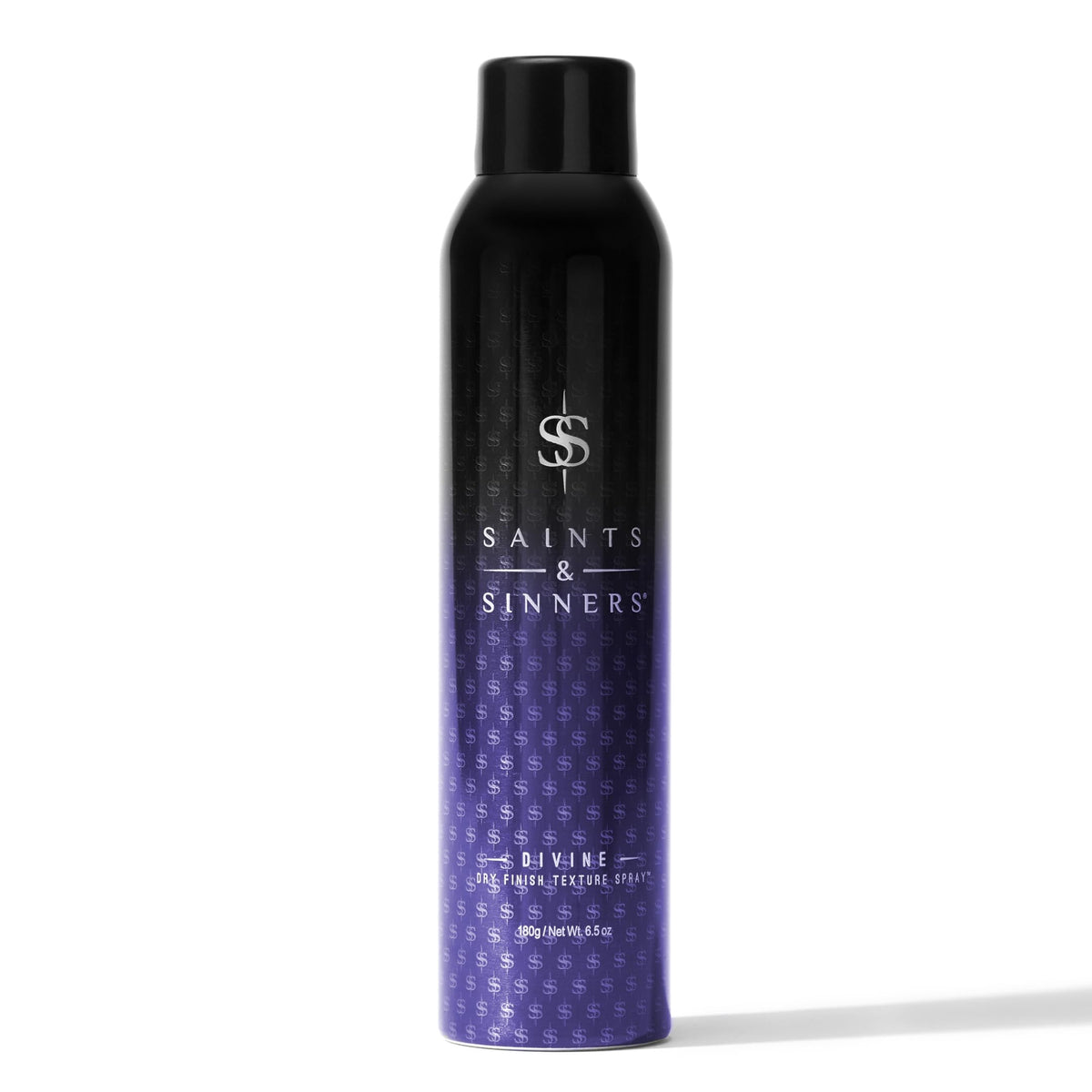 Saints & Sinners Divine Dry Finish Texture Spray bottle delivering instant lift and texture.