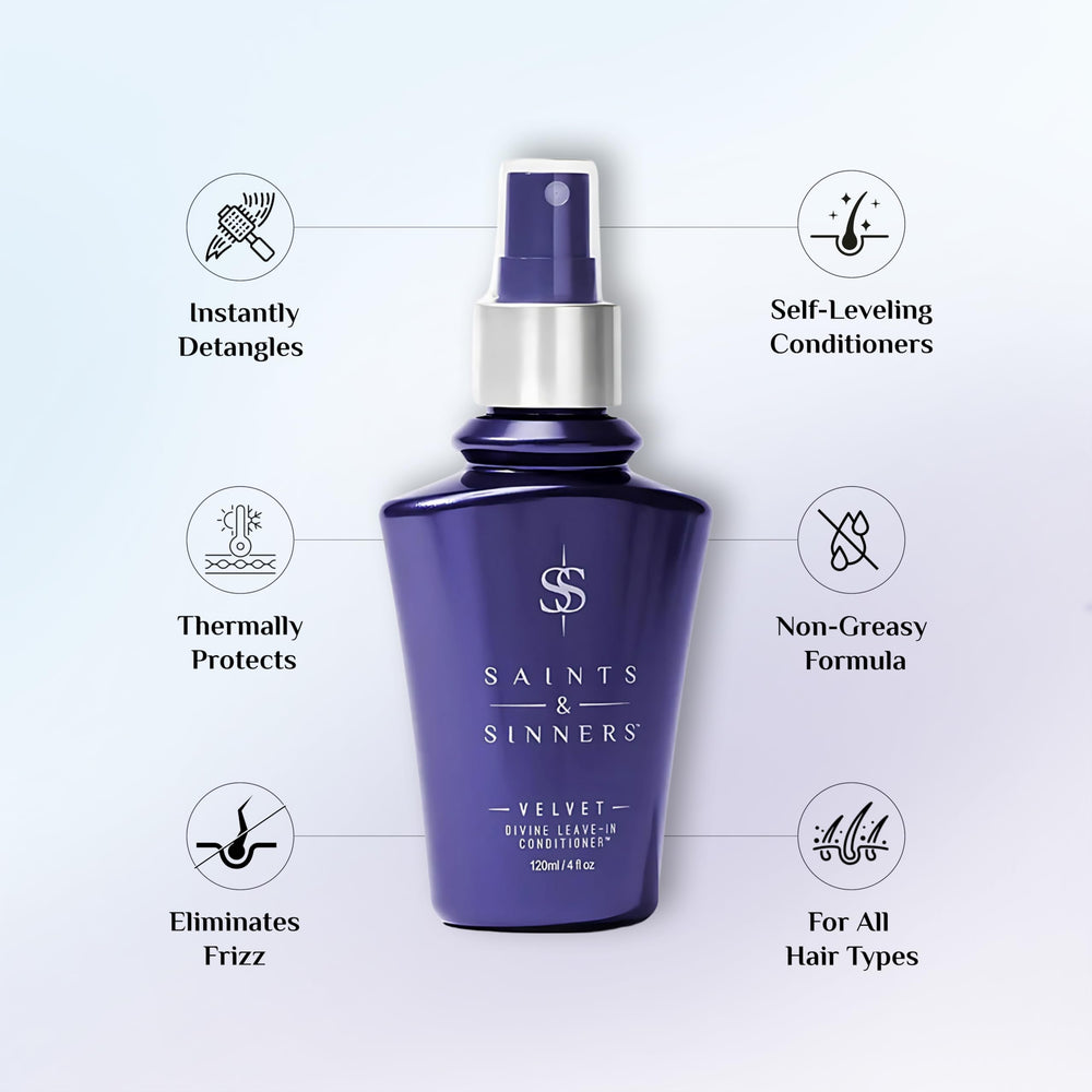Saints & Sinners Velvet Divine mist spray for quick moisture and frizz control