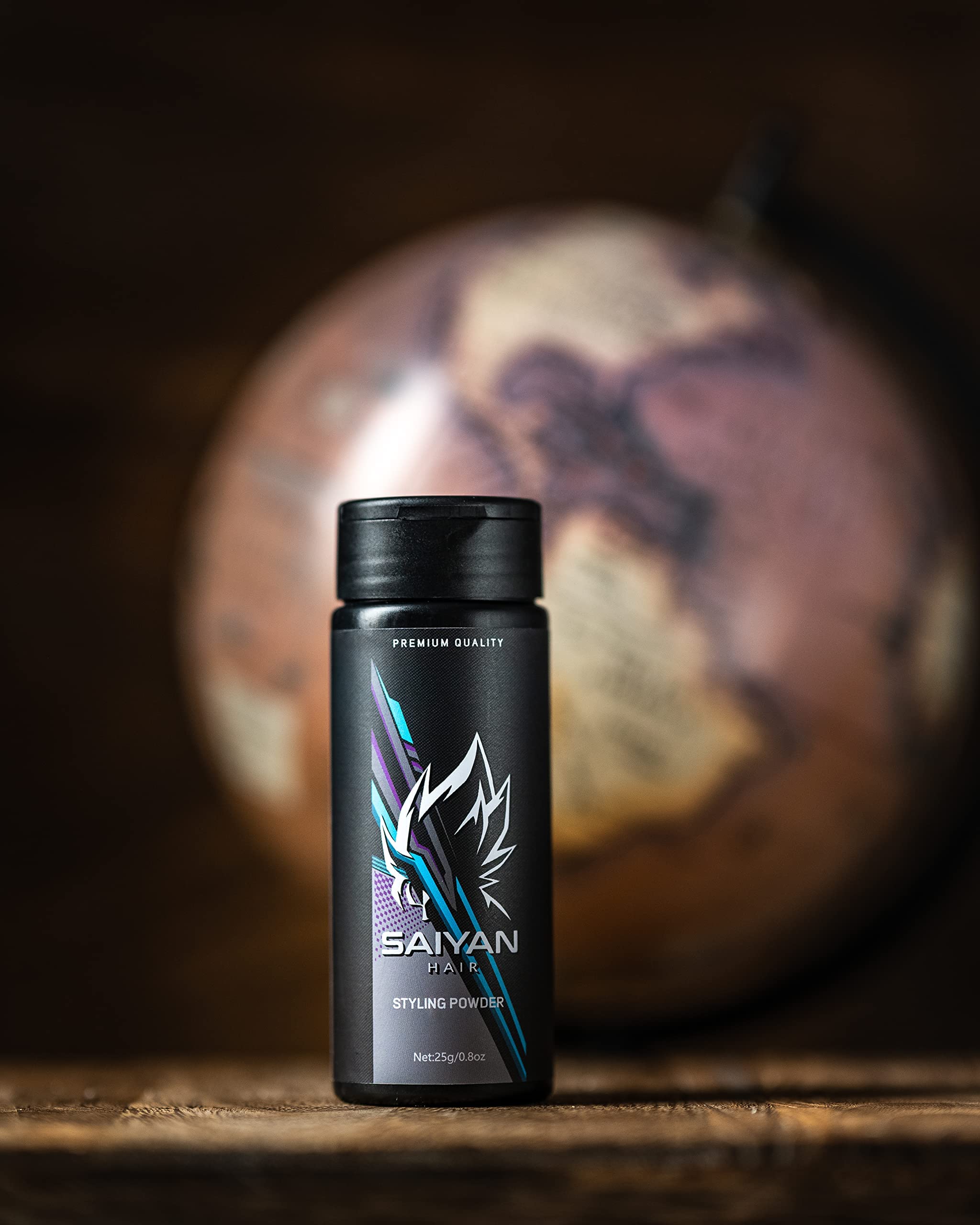 Saiyan Hair Powder translucent-formula blends seamlessly into hair