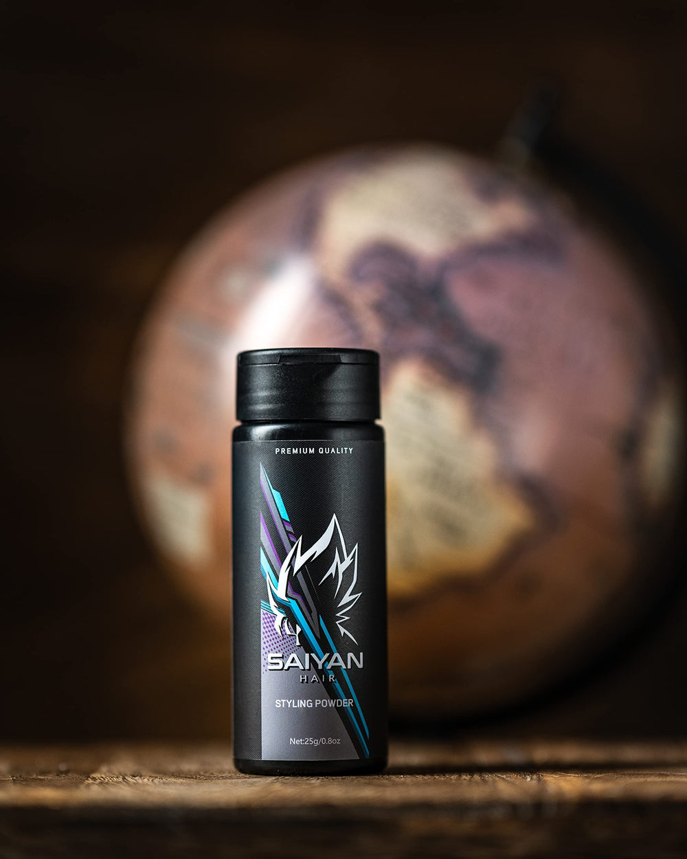 Saiyan Hair Powder translucent-formula blends seamlessly into hair